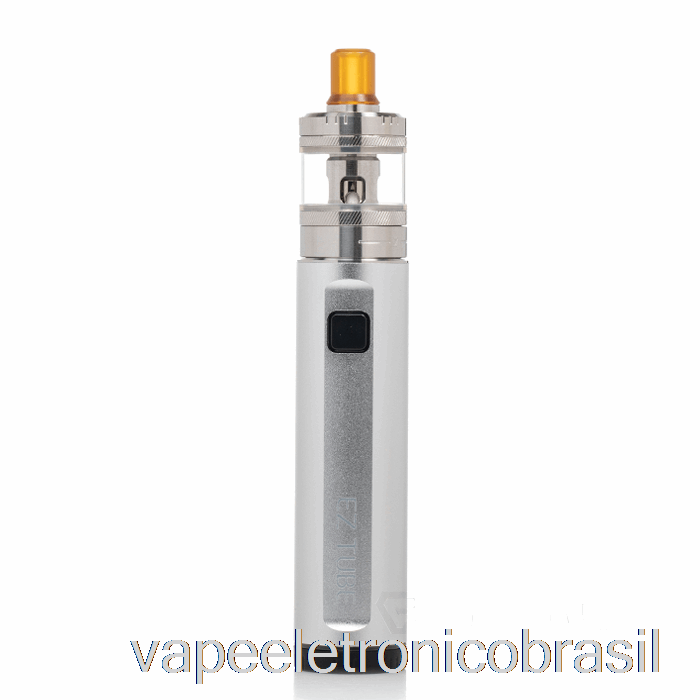 Vape Recarregável Innokin Ez Tube Kit Mínimo 40w Prata Brilho